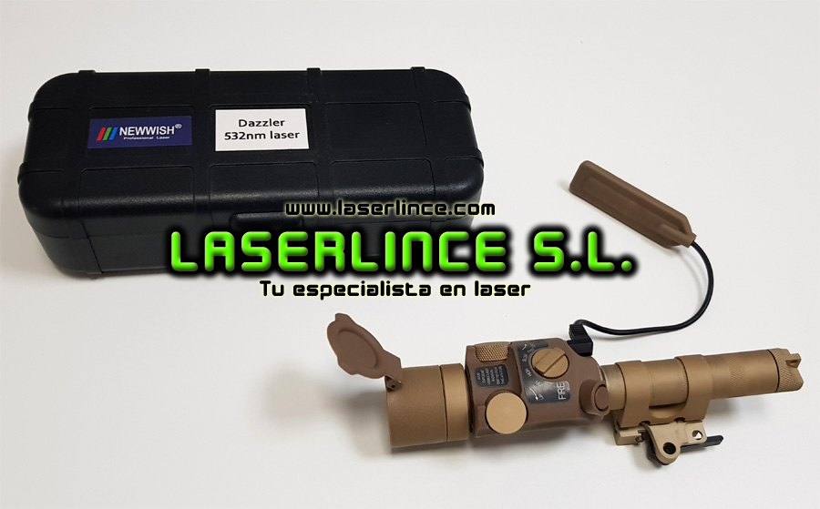 LD Dazzler 50mW (532nm) "Glare type" green laser pointer